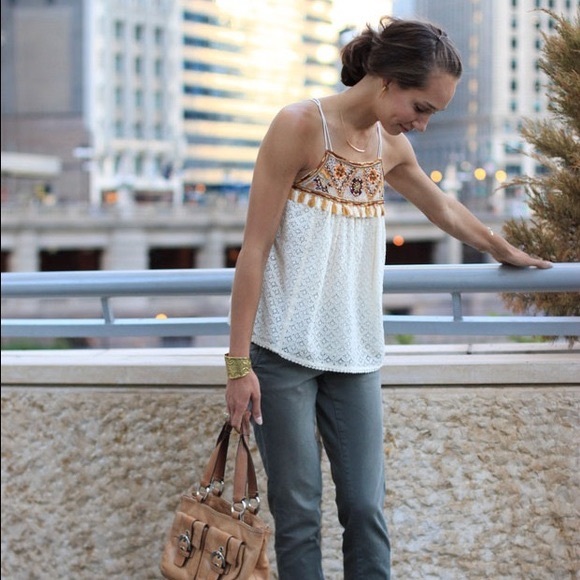 Anthropologie Tops - HD Paris Tikal Tassel Tank
